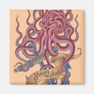 Zittern meine Krake Tatto des Soul-  Magnet