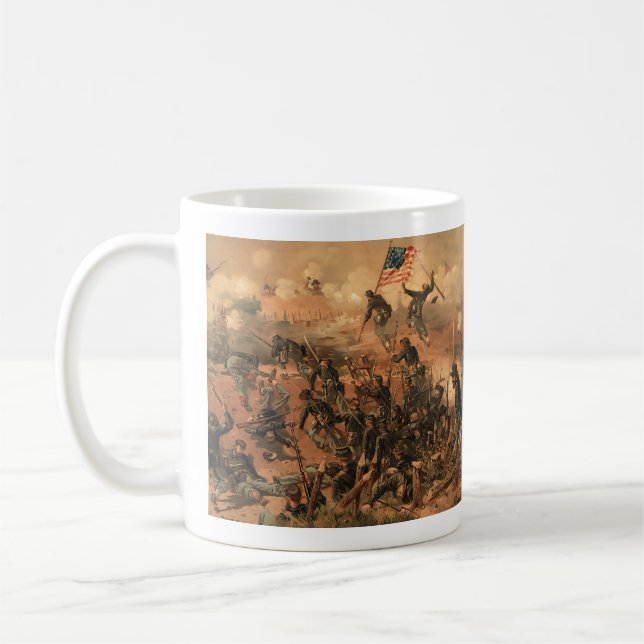 Zivil War Vicksburg Kaffeetasse (Links)