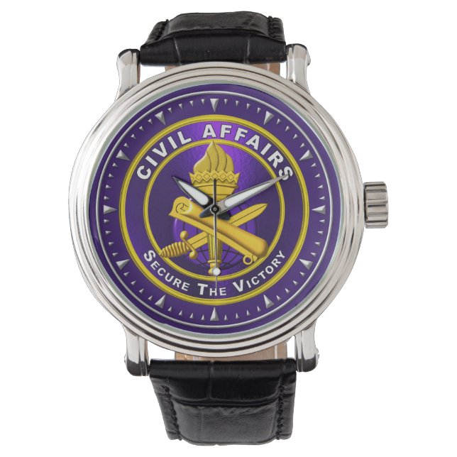 Zivile Angelegenheiten Armbanduhr (Vorderseite)
