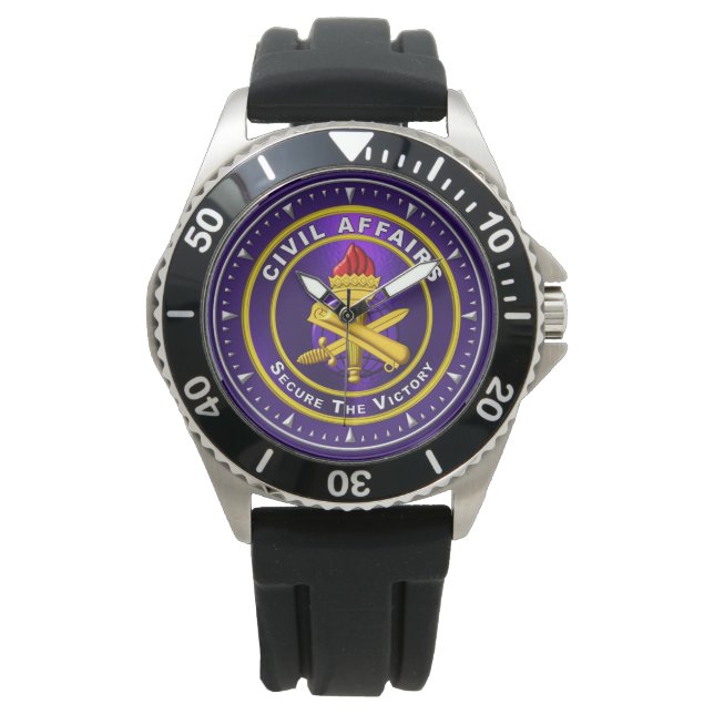 Zivile Angelegenheiten Armbanduhr (Vorderseite)