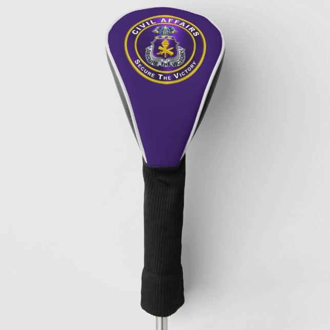 Zivile Angelegenheiten Golf Headcover (Vorderseite)