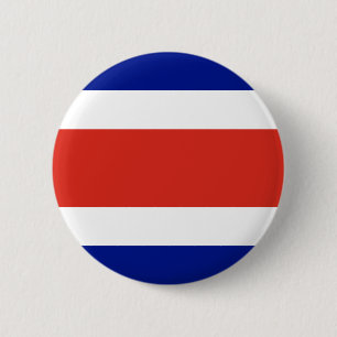 Zivile Flagge Costa Ricas Button