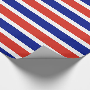 Zivile Flagge Costa Ricas Geschenkpapier