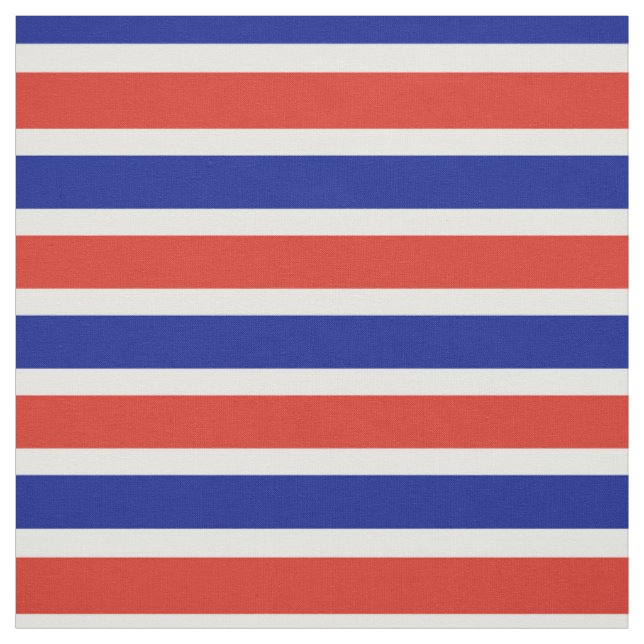 Zivile Flagge Costa Ricas Stoff (Muster)