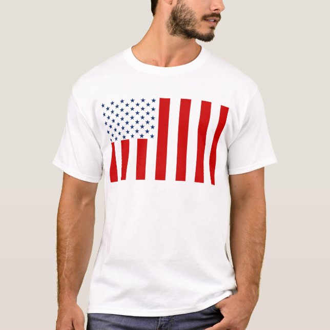 Zivile Flaggenstaaten der Vereinten Staaten der Li T-Shirt (Vorderseite)