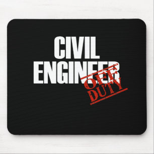 ZIVILE INGENIEUR-DUNKELHEIT MOUSEPAD