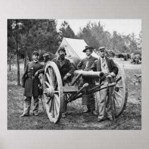 Zivile Kriegs-Artillerie-Gruppe, 1860s Poster