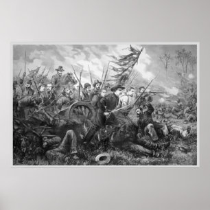 Zivile Kriegs-Kampf-Gebühr Poster