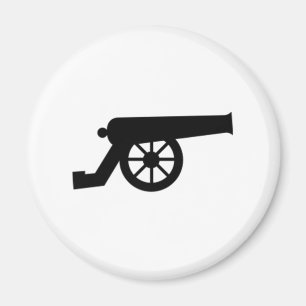 Zivile Kriegs-Kanone Magnet