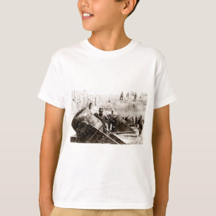 Zivile Kriegs-Mörserbatterie bei Yorktown T-Shirt