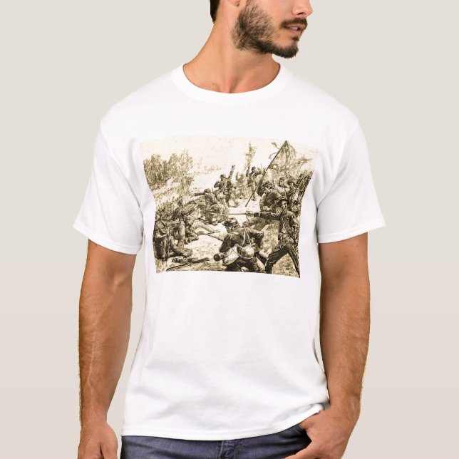 Zivile Kriegsgeschichte - Kampf gegen den Vintagen T-Shirt (Vorderseite)