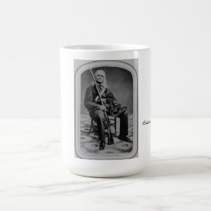 Zivile Kriegshauptstadt Edmund Ruffin Portrait Kaffeetasse