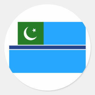 Zivile Luft-Fahne Pakistan, Pakistan Runder Aufkleber