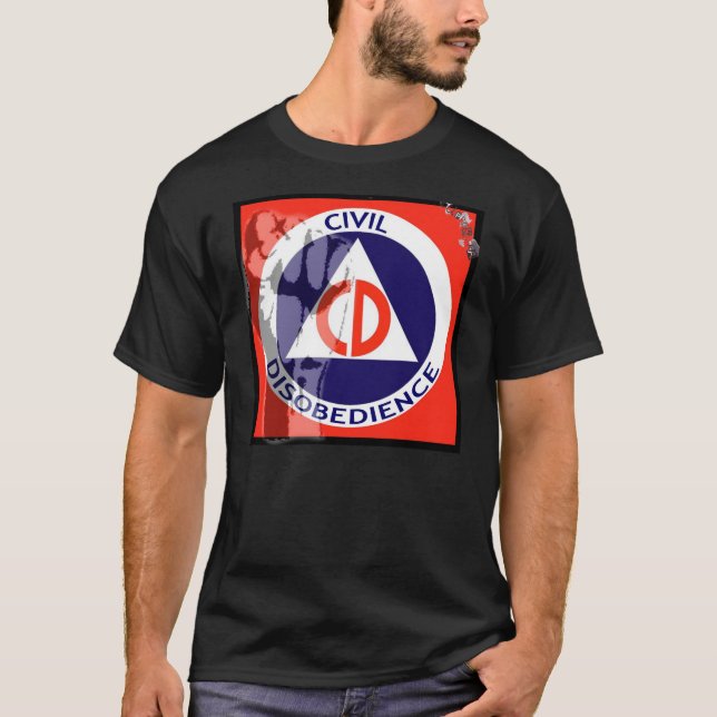 ZIVILE MISSACHTUNG - Dunkelheit T-Shirt (Vorderseite)