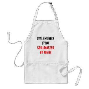 Ziviler Grillmeister Schürze