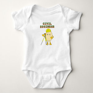 Ziviler Ingenieur Baby Strampler