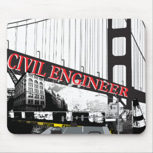 Ziviler Ingenieur Mousepad