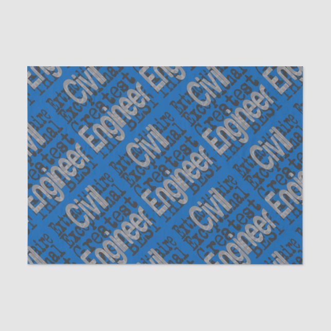 Ziviler Ingenieur Seidenpapier (Vorderseite)