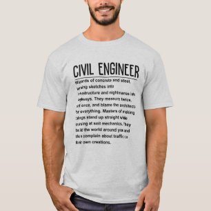 Ziviler Ingenieur T-Shirt