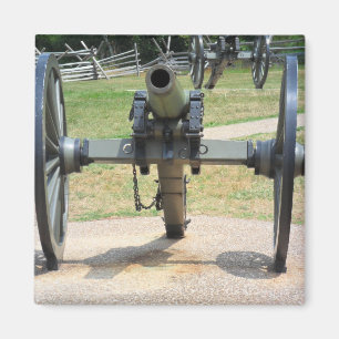 Ziviler Krieg Cannon in Gettysburg Magnet