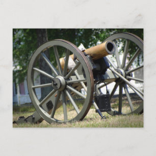ZIVILER KRIEG-CANNON POSTKARTE