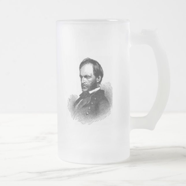 Ziviler Krieg Mattglas Bierglas (Rechts)
