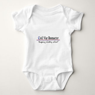 Ziviler Krieg Reenactor Baby Strampler