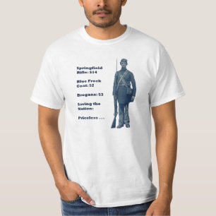 Ziviler Kriegs-Soldat: Kosten des Kriegs-Shirts T-Shirt