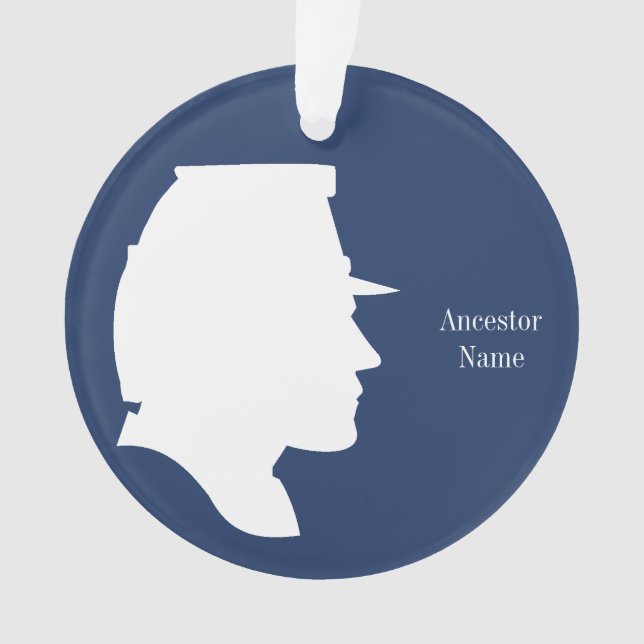 Ziviler Kriegsanker Ornament (Vorderseite)