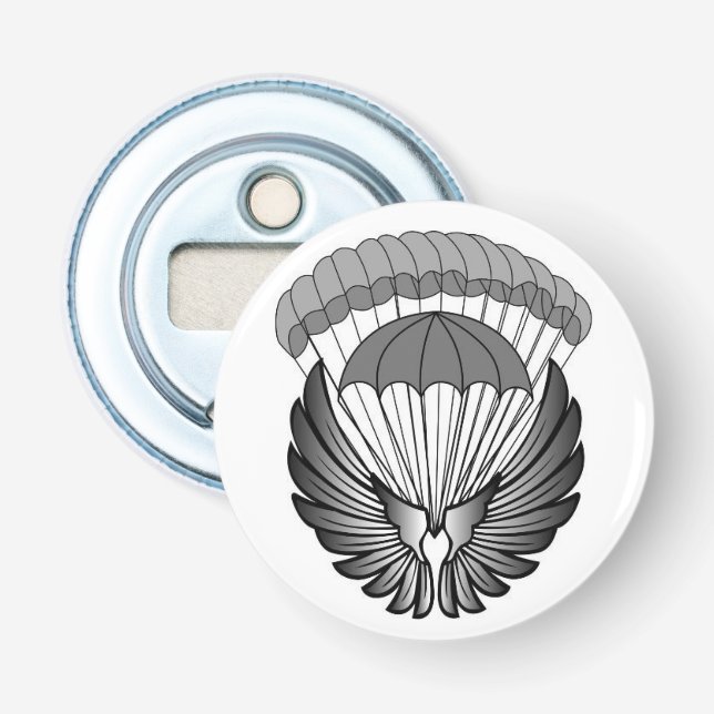 Ziviler Militärparachute Flügel Öffnung Flaschenöffner (Vorderseite)