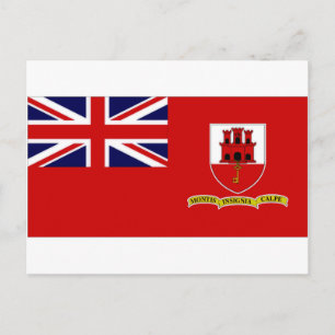 Ziviler Name Gibraltar Postkarte