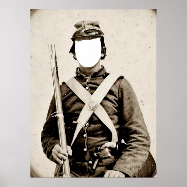 Ziviler Soldat Poster (Vorne)