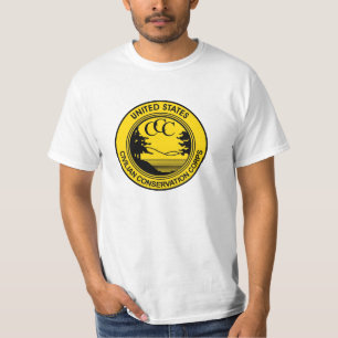 Zivilerhaltungs-Korps CCC Gedenk T-Shirt