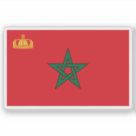 Ziviles Ende Marokkos Aufkleber