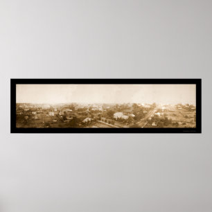 Ziviles Kriegs-Atlanta-Foto 1864 Poster