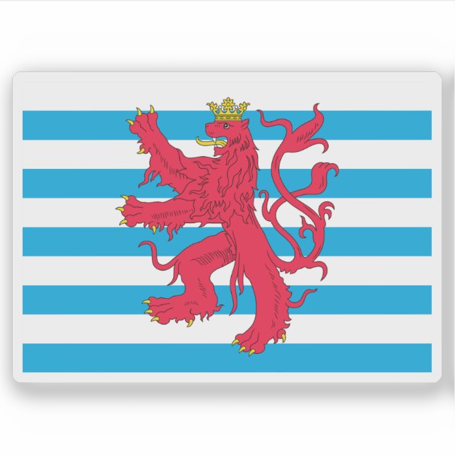 Ziviles Luxemburger Mandat Aufkleber (Vorderseite)