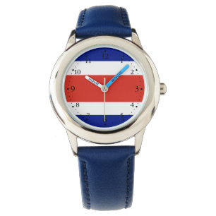 Zivilflagge Costa Ricas Armbanduhr