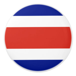 Zivilflagge Costa Ricas Keramikknauf