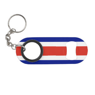 Zivilflagge Costa Ricas Mini Flaschenöffner