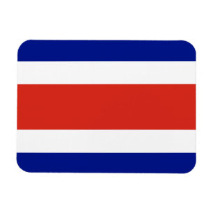 Zivilflagge von Costa Rica Magnet