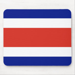 Zivilflagge von Costa Rica Mousepad