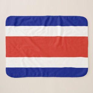 Zivilflagge von Costa Rica Sherpadecke