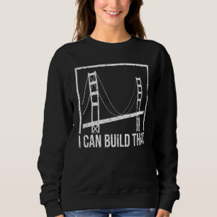 Zivilingenieur baut diese Woche im Bereich Tiefbau Sweatshirt