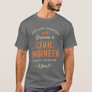 Zivilingenieur Lustiger Berufstitel Beruf Freund T-Shirt