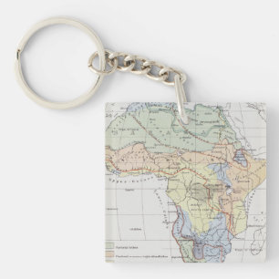 Zivilisationen von Afrika Schlüsselanhänger