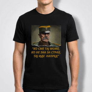 Zivojin Misic Zitat T-Shirt