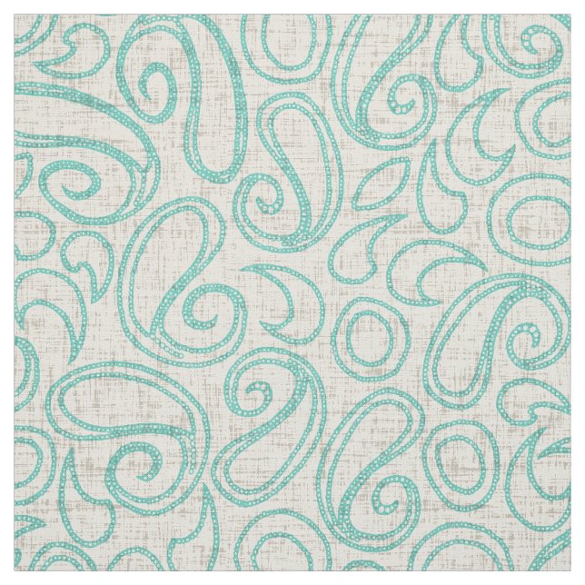 Ziya-Creme Stoff (Muster)