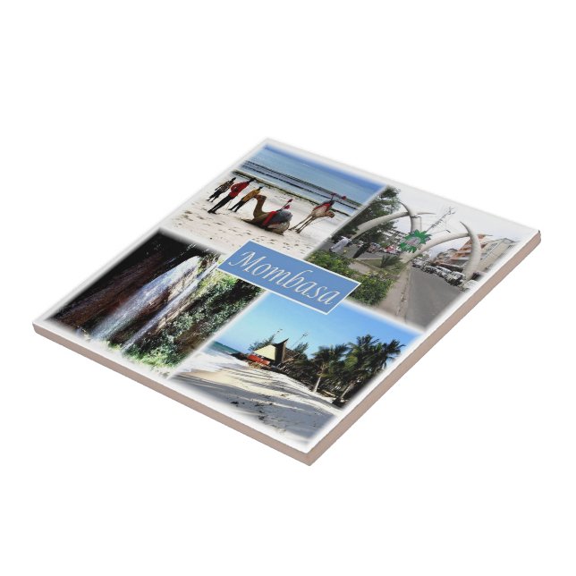 zKE030 MOMBASA, Mosaik, Kenia, Afrika, Fliese (Seite)