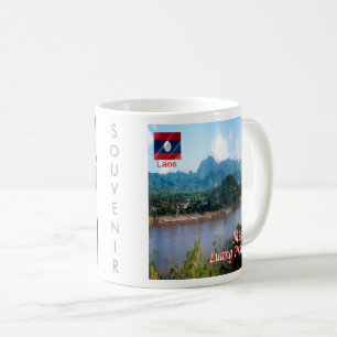 zLA006 LUANG PRABANG Mekong, Laos, Kaffeetasse