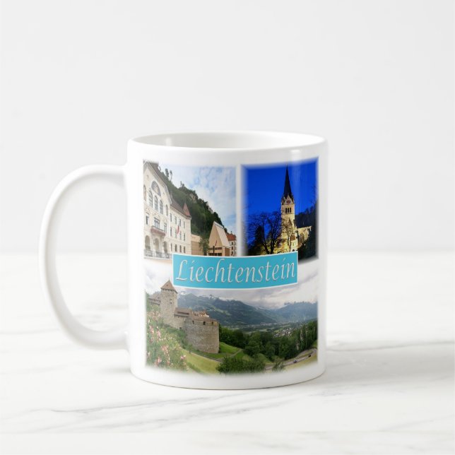 zLI003 VADUZ Liechtenstein, Kaffeetasse (Links)